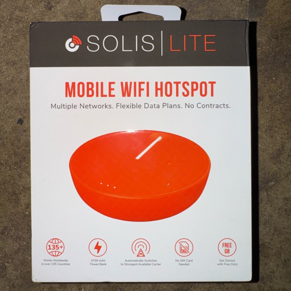 Solis Lite - Mobile WiFi Hotspot